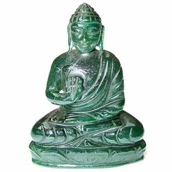 Manufacturers Exporters and Wholesale Suppliers of Aventurine Buddha Statue Faridabad Haryana